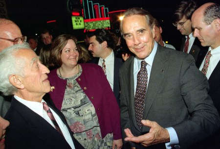 Sen. Bob Dole says, "I don't really know what to say."