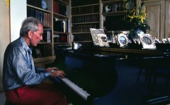 Andy Williams at the piano