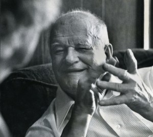 Teddy "speaks" to Nora by signing in the air. (Copyright by John S. Stewart/LEFTeyeSTORIES.COM)