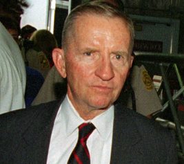An unhappy Ross Perot